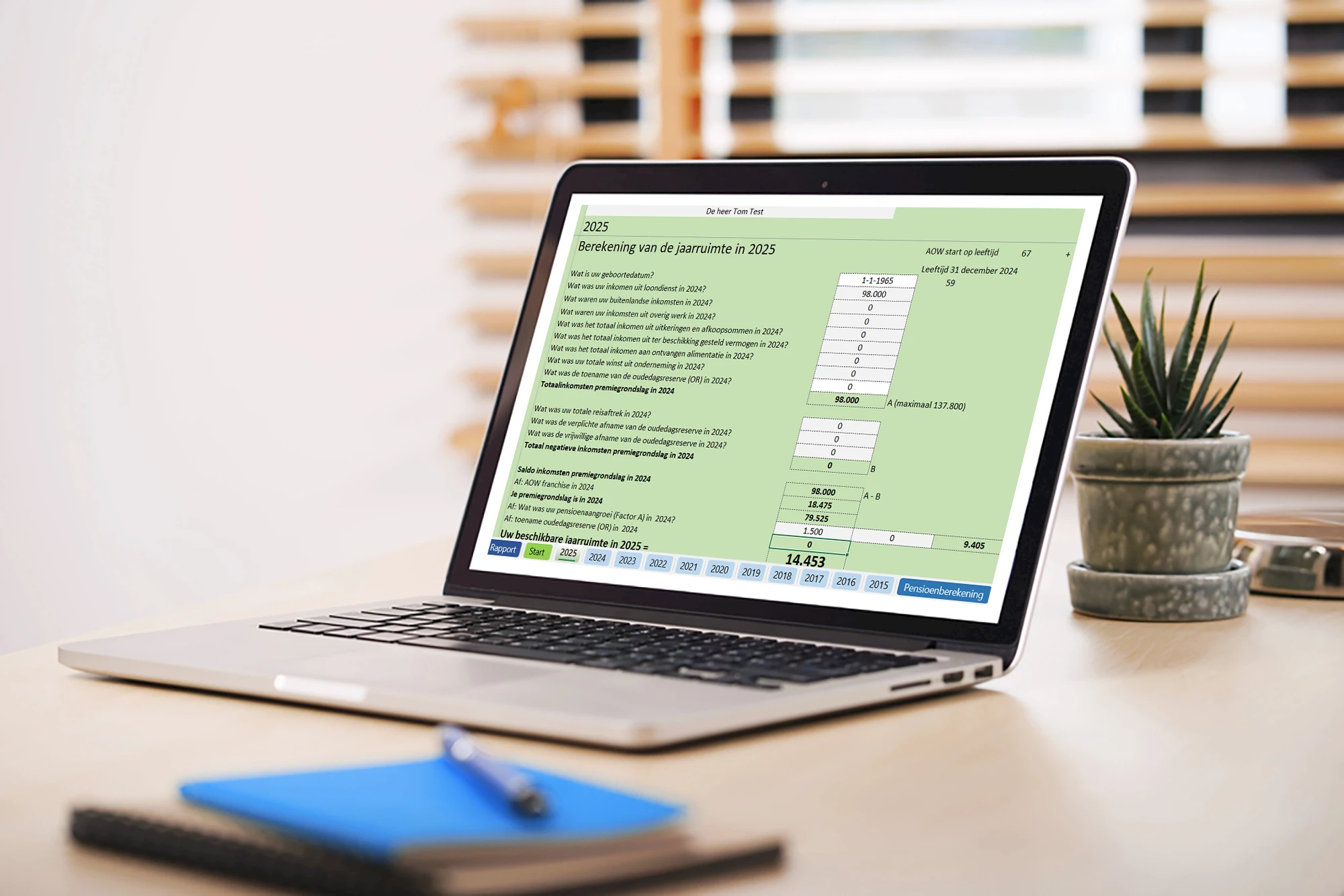 Private Lijfrente Planner